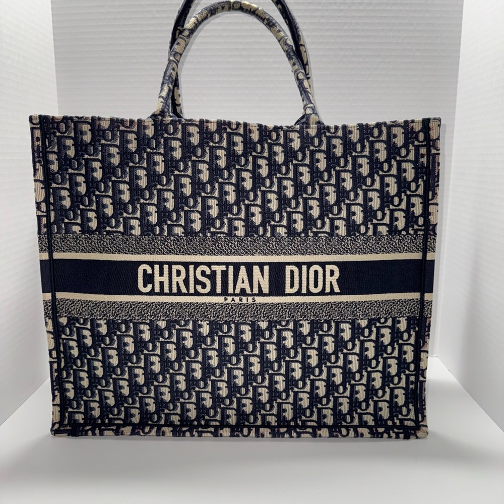 Christian Dior Large Oblique Book Tote